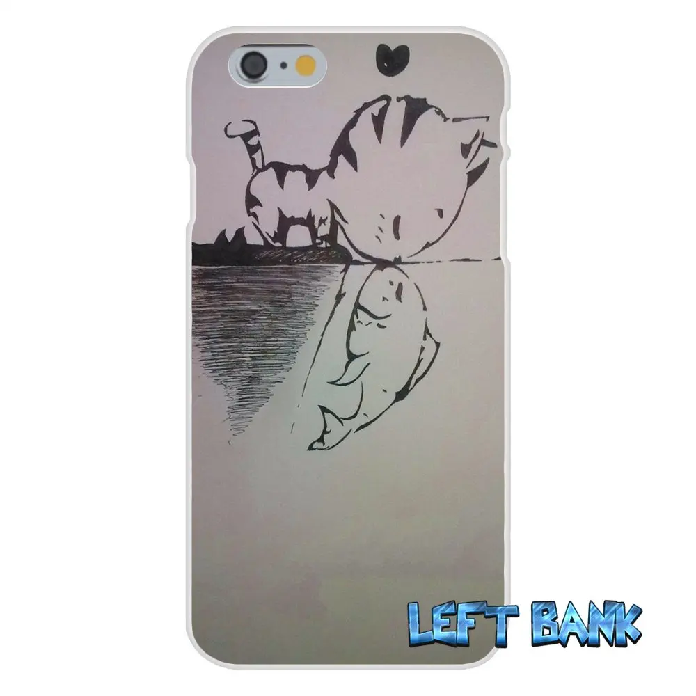 Милый мягкий силиконовый прозрачный чехол из ТПУ для Samsung Galaxy Note 3 4 5 S4 S5 MINI S6 S7