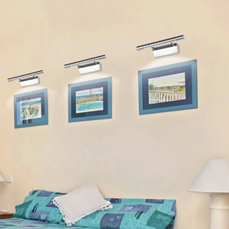 Модный светодиодный зеркальный настенный светильник для ванной 3 Вт мини