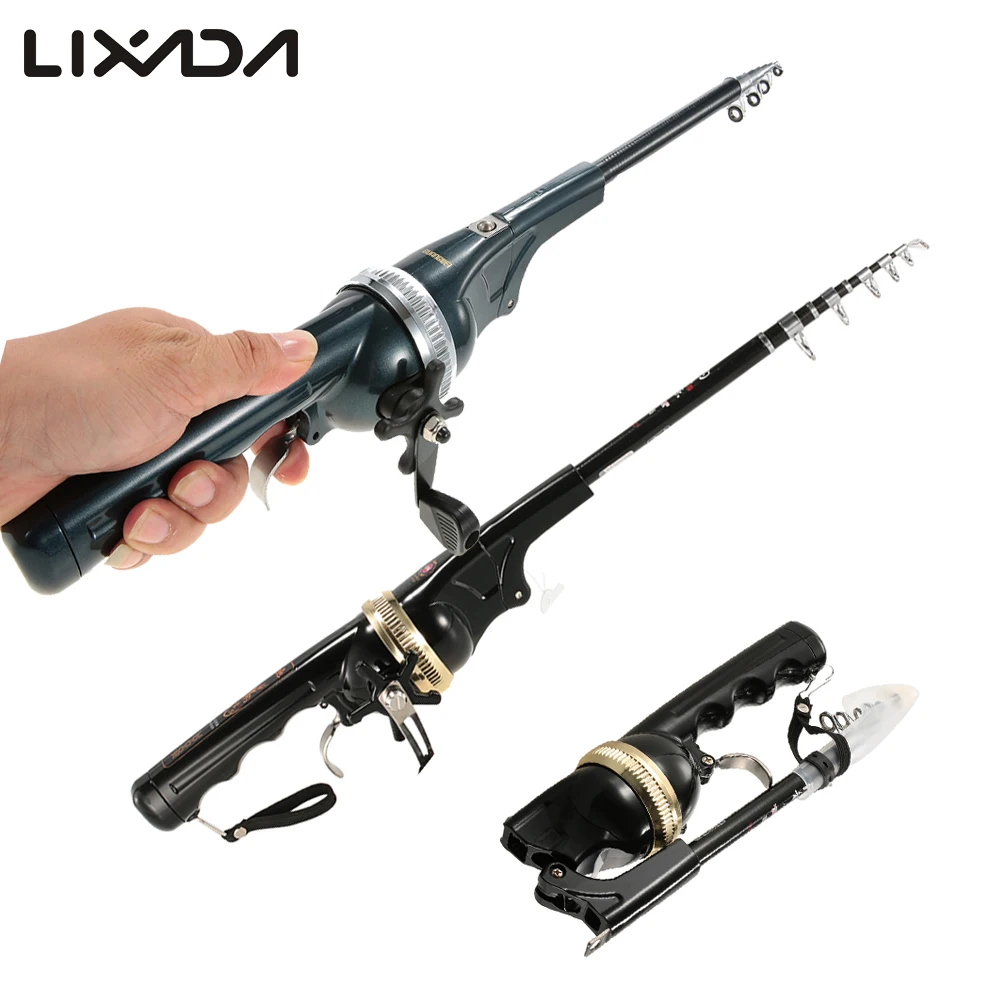 Удочка из стекловолокна Рыболовная катушка спиннинговая удочка набор
