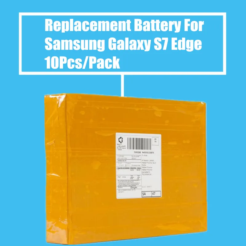 Новое поступление 10 шт. 3600 мАч запасная батарея для Samsung Galaxy S7 Edge G9350 высокое