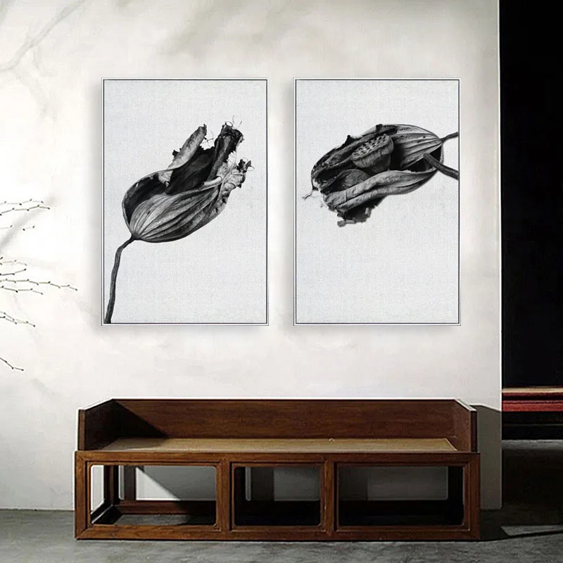 Новый китайский Лотос HAOCHU лист простое настроение украшение для гостиной