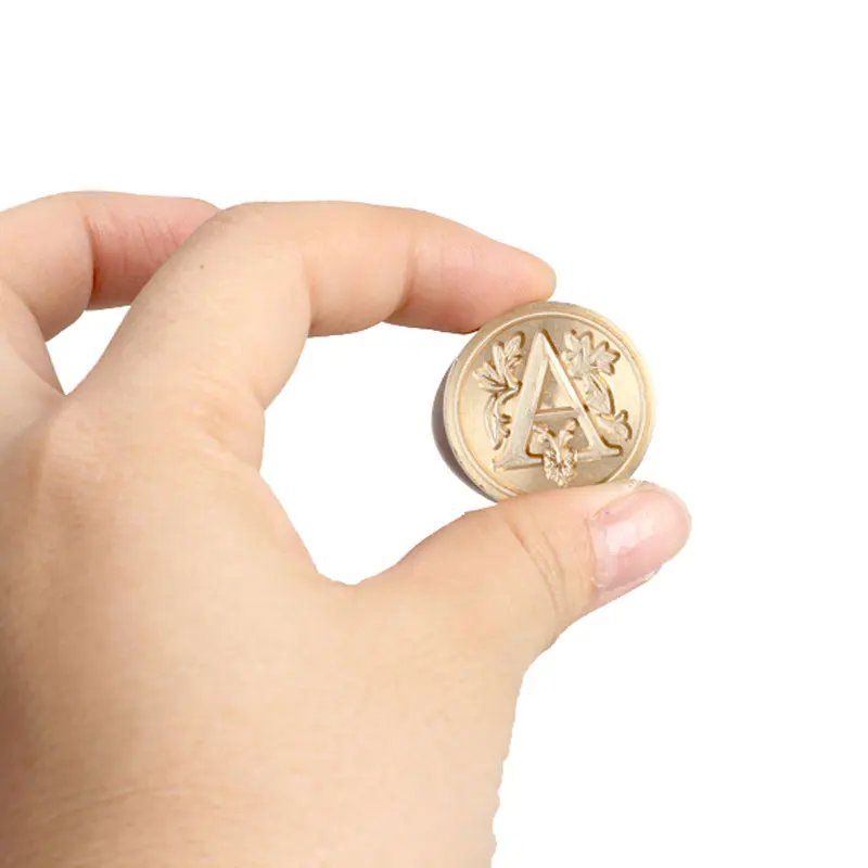 Винтажное восковое уплотнение штамп уплотнительное A Z 26 букв Алфавит Ретро