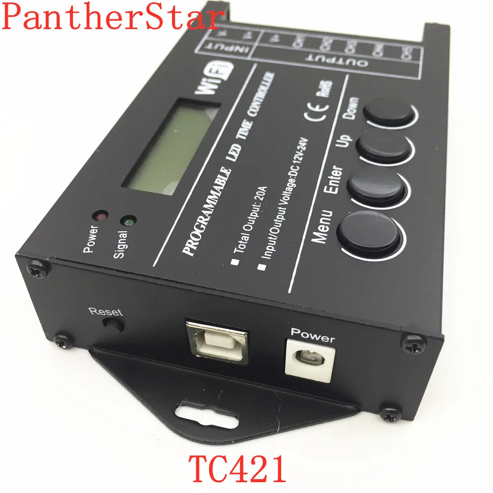 Светодиодный обновленная версия TC420 TC421WF Время программируемый 5 канальный выход