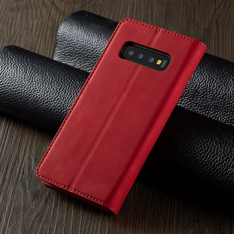 Роскошный кожаный чехол-книжка для samsung Galaxy S10, S9, S8 Plus, S10e, Note 9, A6, A7, A8, держатель для карт, Магнитный кошелек, подставка, чехол-книжка