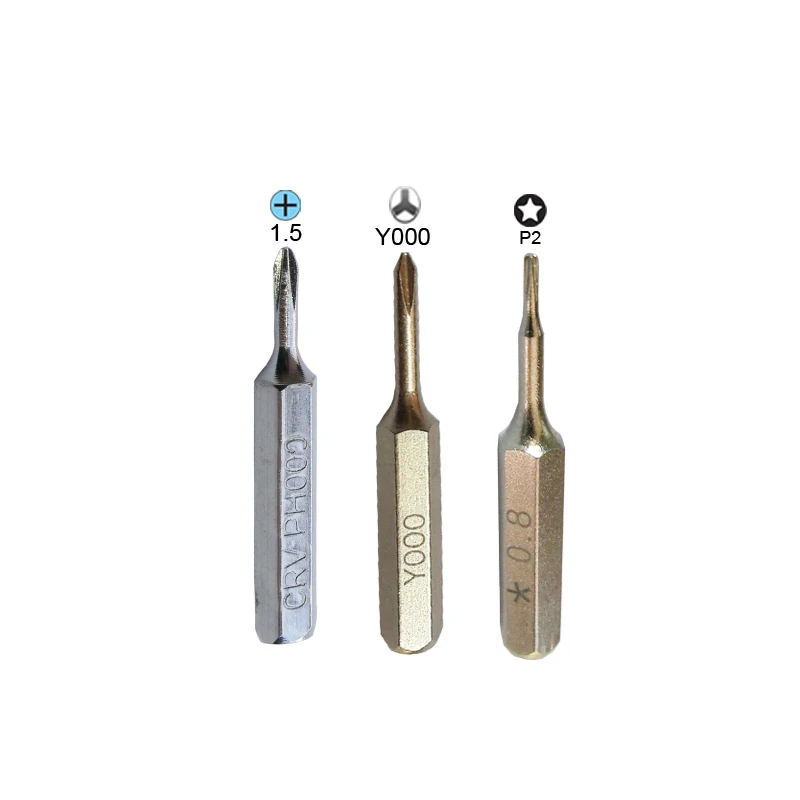 P2 TS1 Pentalobe Phillips микро Бит Сверло и Tri point Y000 отвертка для iPhone X 8 Plus 7 6S SE