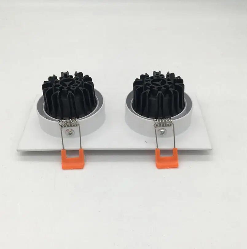 Бесплатная доставка Горячая распродажа! 2x7W 2x10W 2x15W COB светодиодный светильник