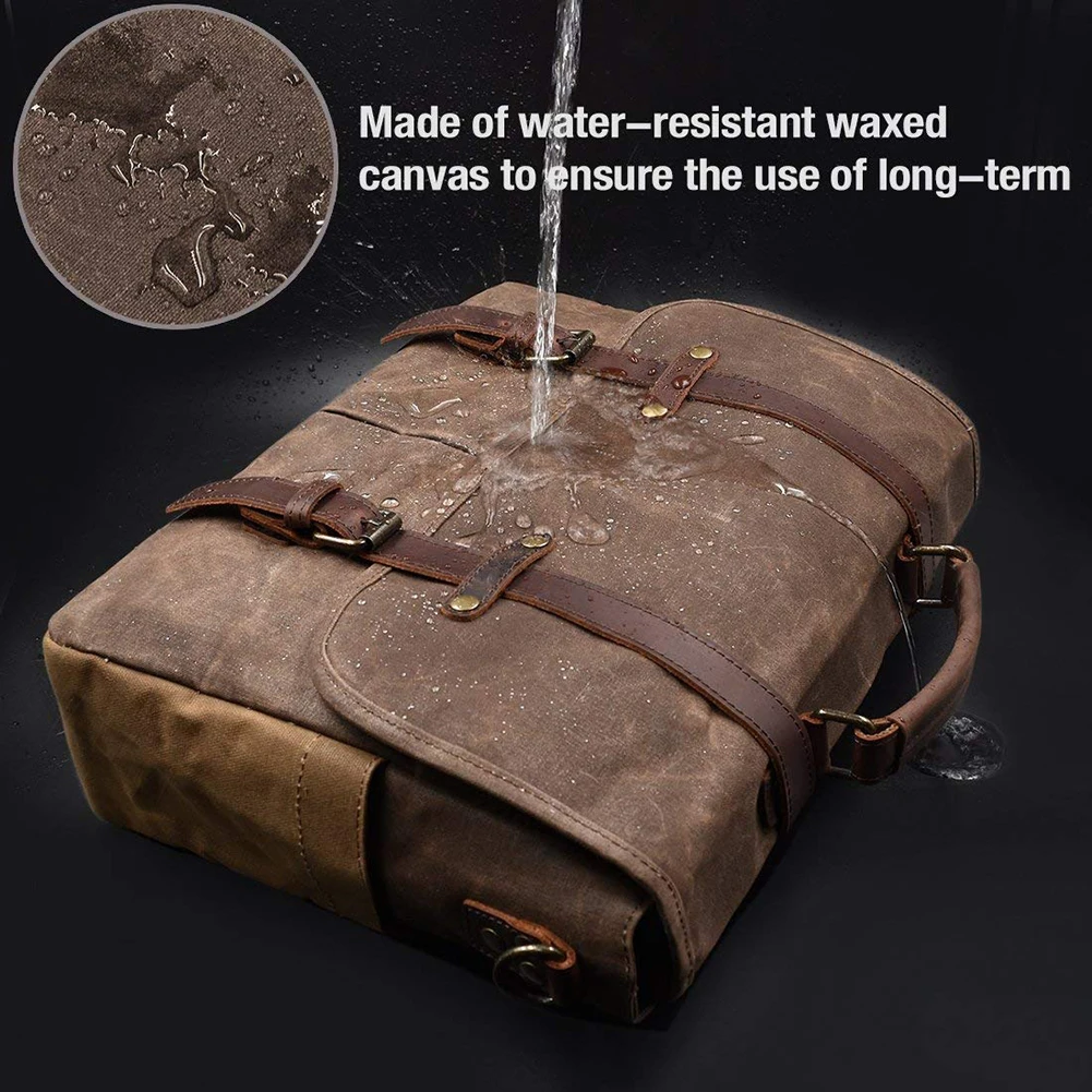 Hot! Sac a Main Waterproof Men Shoulder Messenger Canvas Bag Computer Laptop Briefcase Bag Men High Quality мужская сумка