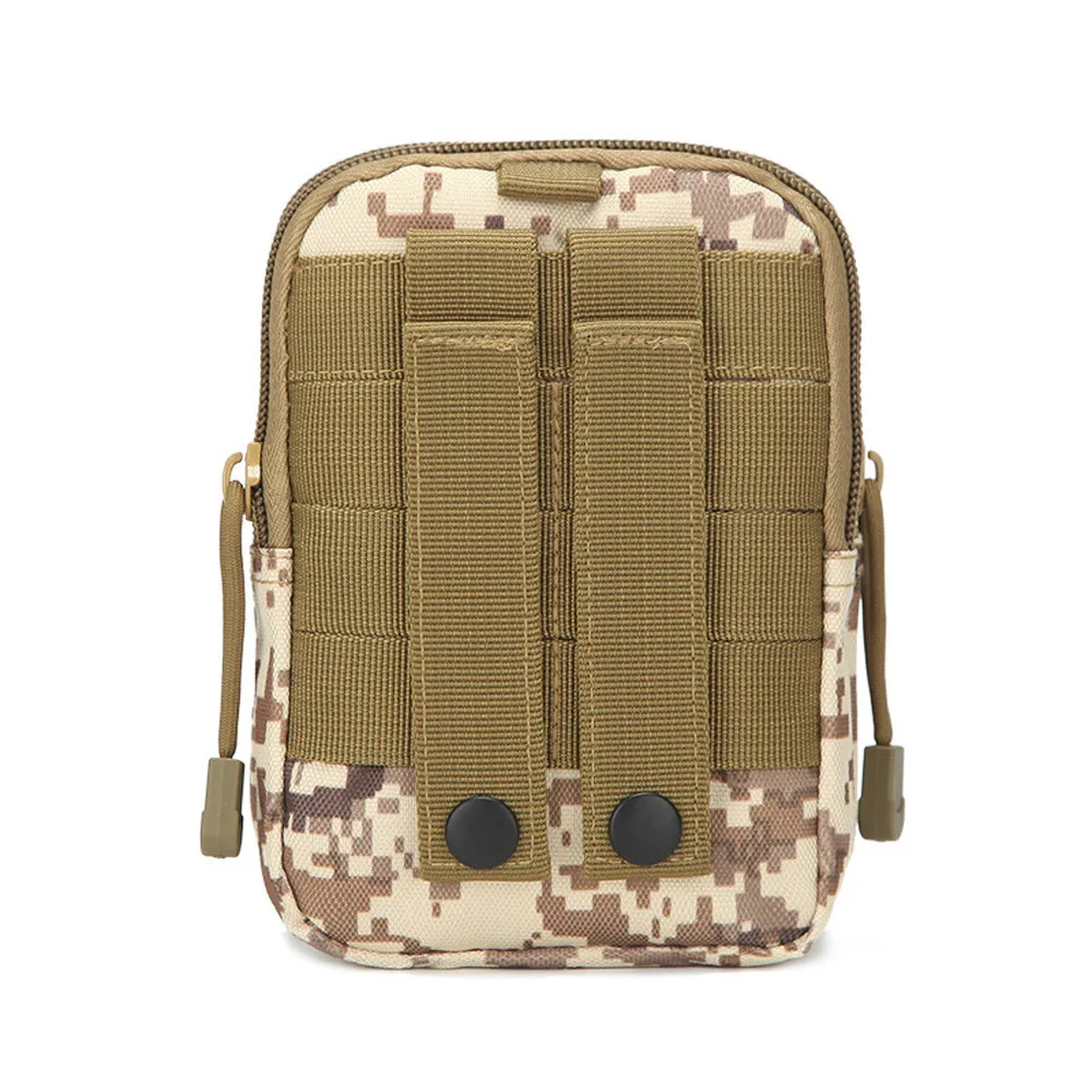 Molle поясные сумки водонепроницаемые мужские повседневные поясные холщовые рабочие поясные сумки армейские военные маленькие сумки с камуфляжным принтом на молнии