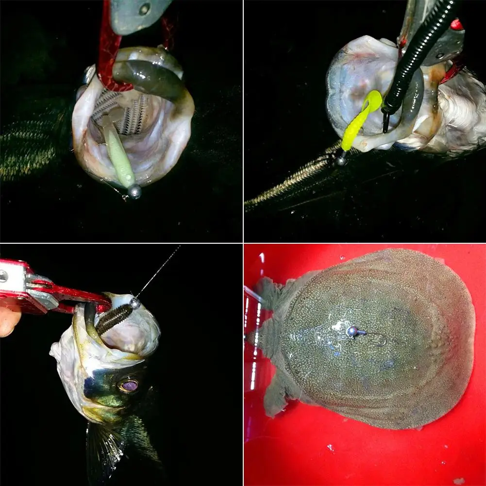 5 шт./лот свинцовая головка крючок JH 17 лобзик софтбейт Grub под червя приманка