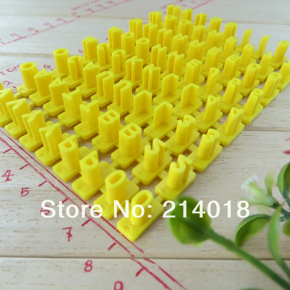 Торт для украшения печенья (co-010) форма пресс-форма алфавиты и в форме цифр резак |