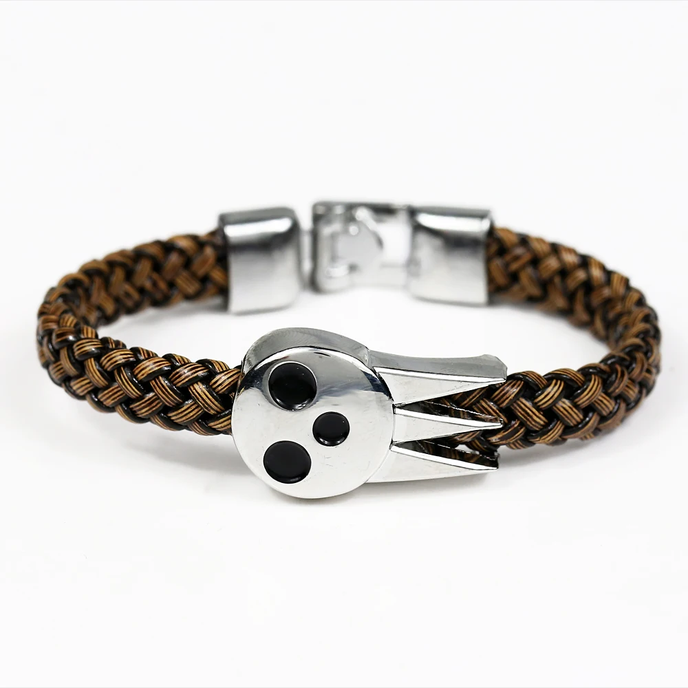 Лидер продаж браслет в стиле аниме для пожилых людей из искусственной кожи