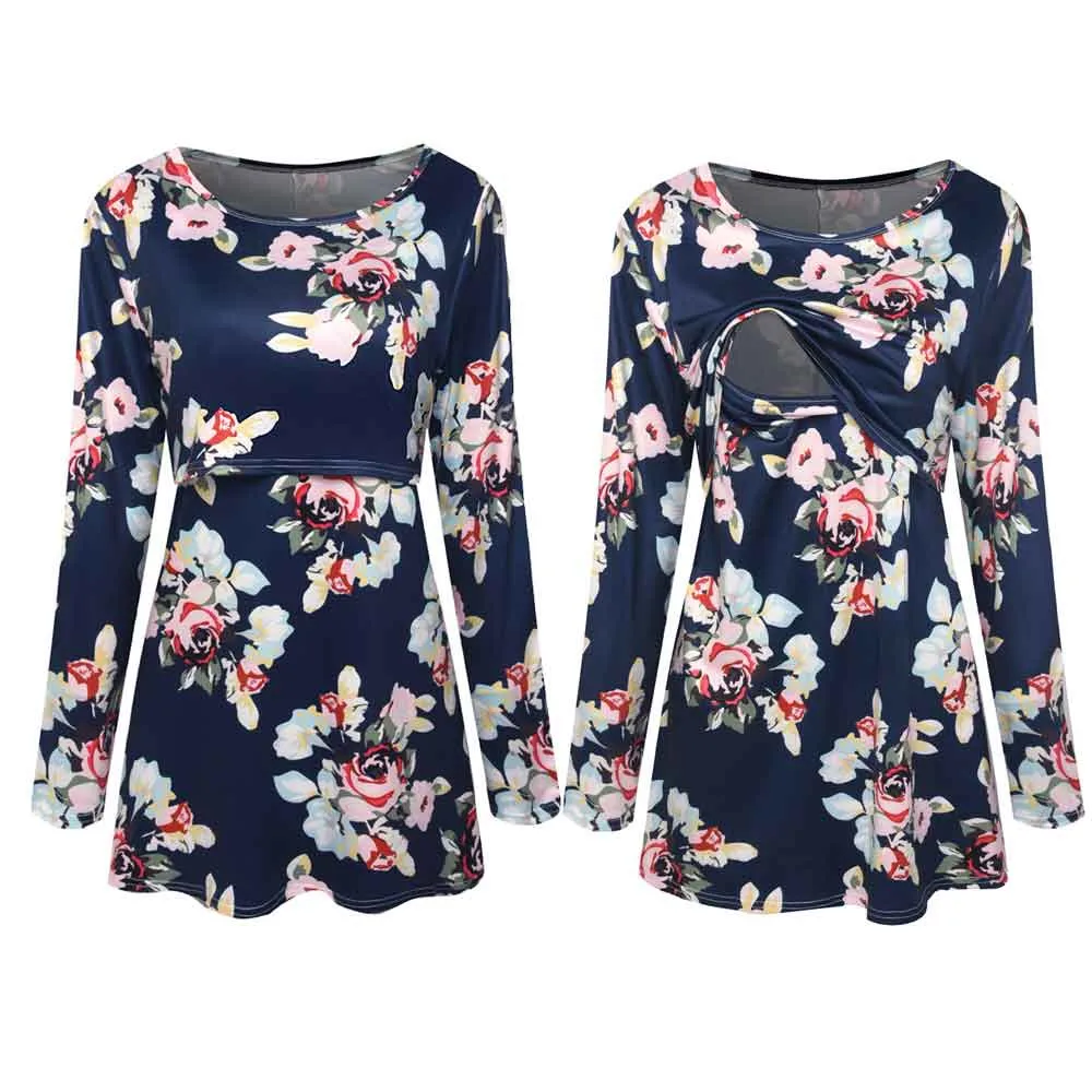 Женская футболка для кормления грудью кормящих прочная повседневной носки топы