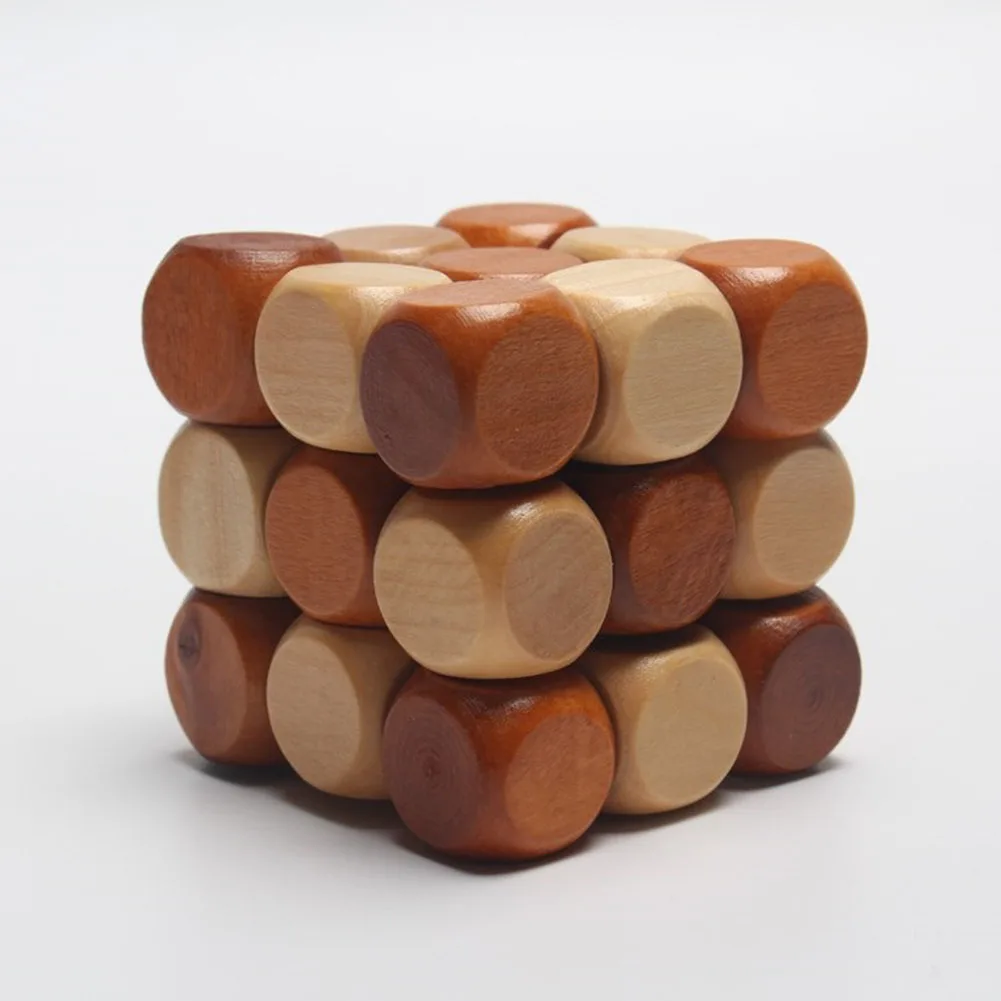 3D Деревянный пазл новинка игрушки волшебный куб искусственная интеллектуальная