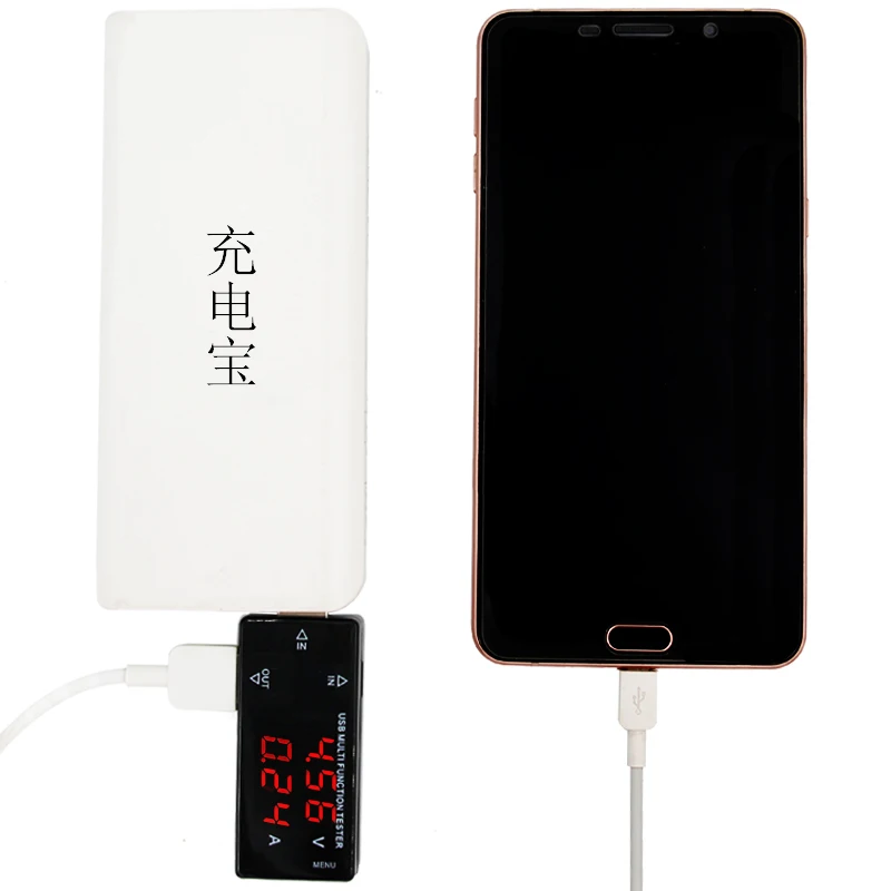 USB устройство для зарядки и перезарядки 3 30 в|power detector|current voltageusb current |