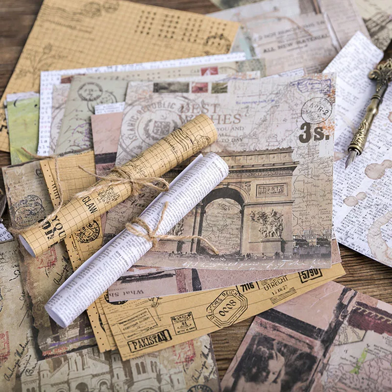 8 шт./упак. Винтаж воспоминания Стикеры s комплект Papeleria DIY Скрапбукинг молочных
