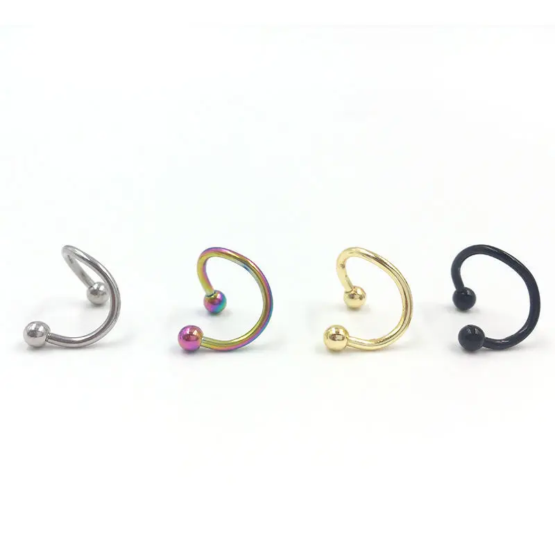 4 шт. женские серьги гвоздики из нержавеющей стали|body piercing jewelry|piercing jewelrylip rings |