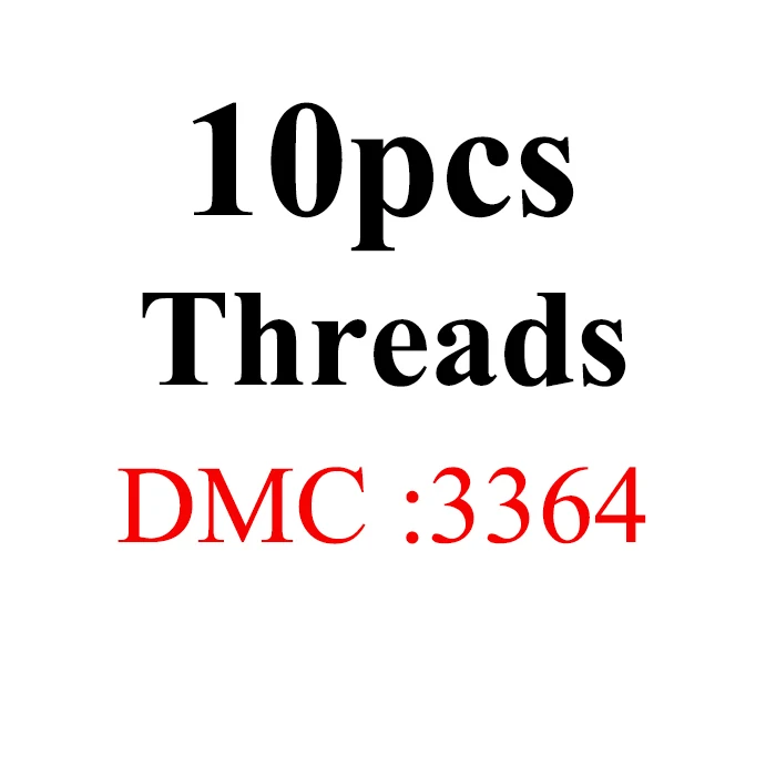 1.2m10pcs-DMC3364 Золотое панно, DMC3350-3733 Multcolor 10 шт/партия 1,2 м длина нить крестиком Хлопок Шитье, моток пряжи вышивка нить наборы - Цвет: 1.2m10pcs-DMC3364