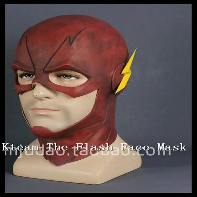 Партия косплей манлз зум маска флэш-Сезон 2 костюм реквизит полная голова