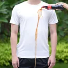 2019 летняя футболка для мужчин, крутая футболка с защитой от загрязнений, женские водостойкие быстросохнущие футболки с круглым вырезом для фитнеса, гидрофобные футболки
