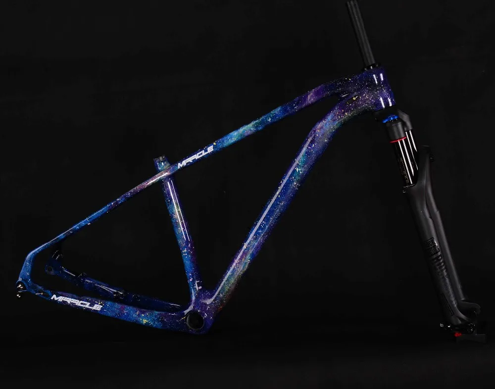 Boost велосипед 29er горный велосипед Bicicletas 148x12 мм Мост 29er mtb карбоновая рама чудо-велосипеды с звездной росписью