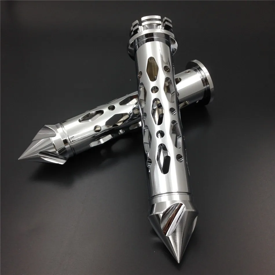 Aftermarket Бесплатная доставка мотоцикл части 7/8 ''ручки с шипами бар концы для Honda