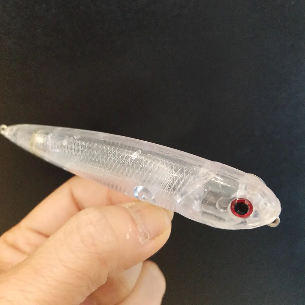 GYFISHING 15 шт. неокрашенной рыболовные " Прогулка Топуотер собака заготовок