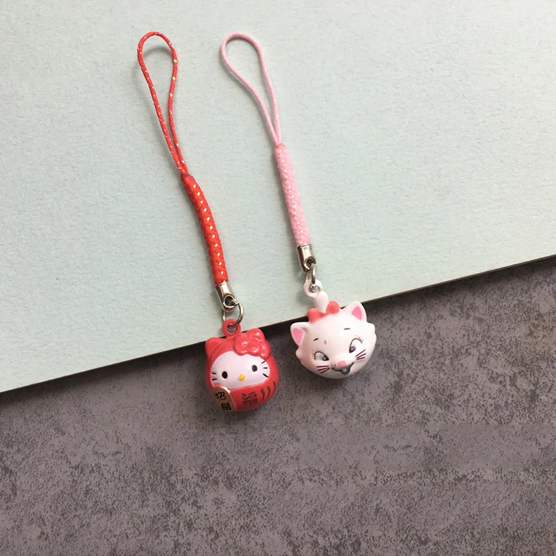 30 шт. kawaii mini rilakkuma bell Шарм телефон кулон аксессуары гаджет декоративная сумочка брелоки Ремешки