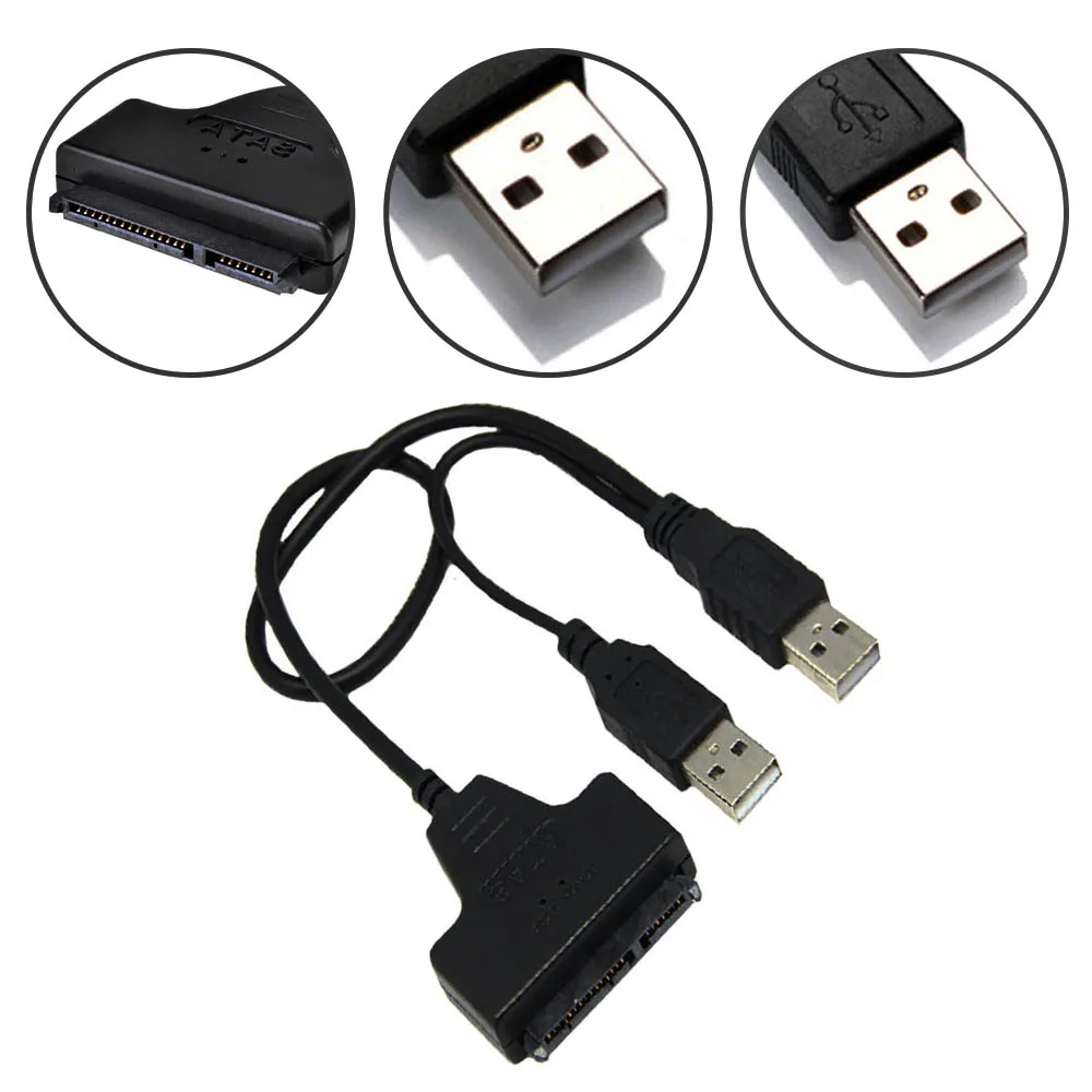 Горячая Распродажа USB 2 0 SATA 7 + 15pin к кабель адаптера для 5 HDD жесткий диск ноутбука