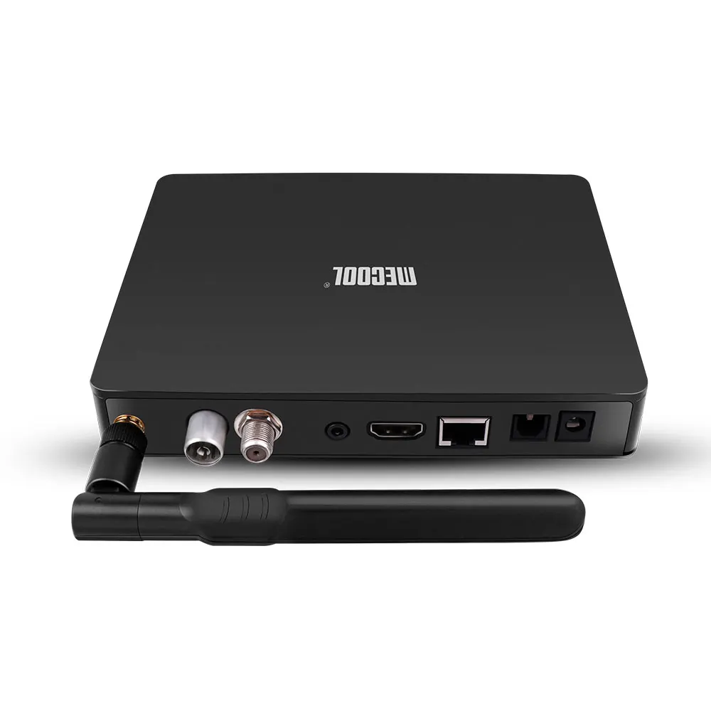 ТВ коробка MECOOL K6 Android ТВ коробка DVB-S2 DVB-T2 DVB-C компьютерной приставки к телевизору Android 7,0 2 ГБ/16 GB 4K 2,4G и 5,0G двухдиапазонный Wi-Fi светодиодный Дисплей
