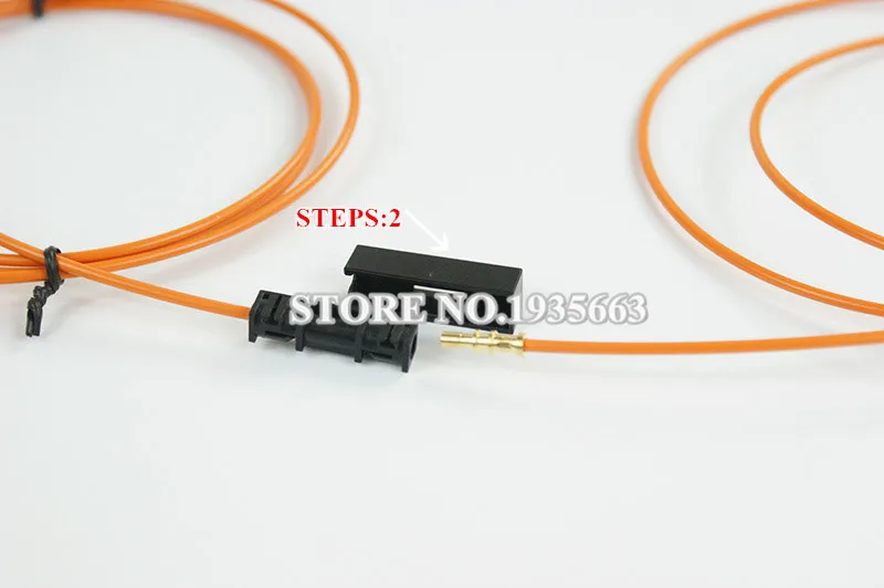 Большинство оптоволоконных разъемов для кабеля и металлических штырьков Audi BMW Benz