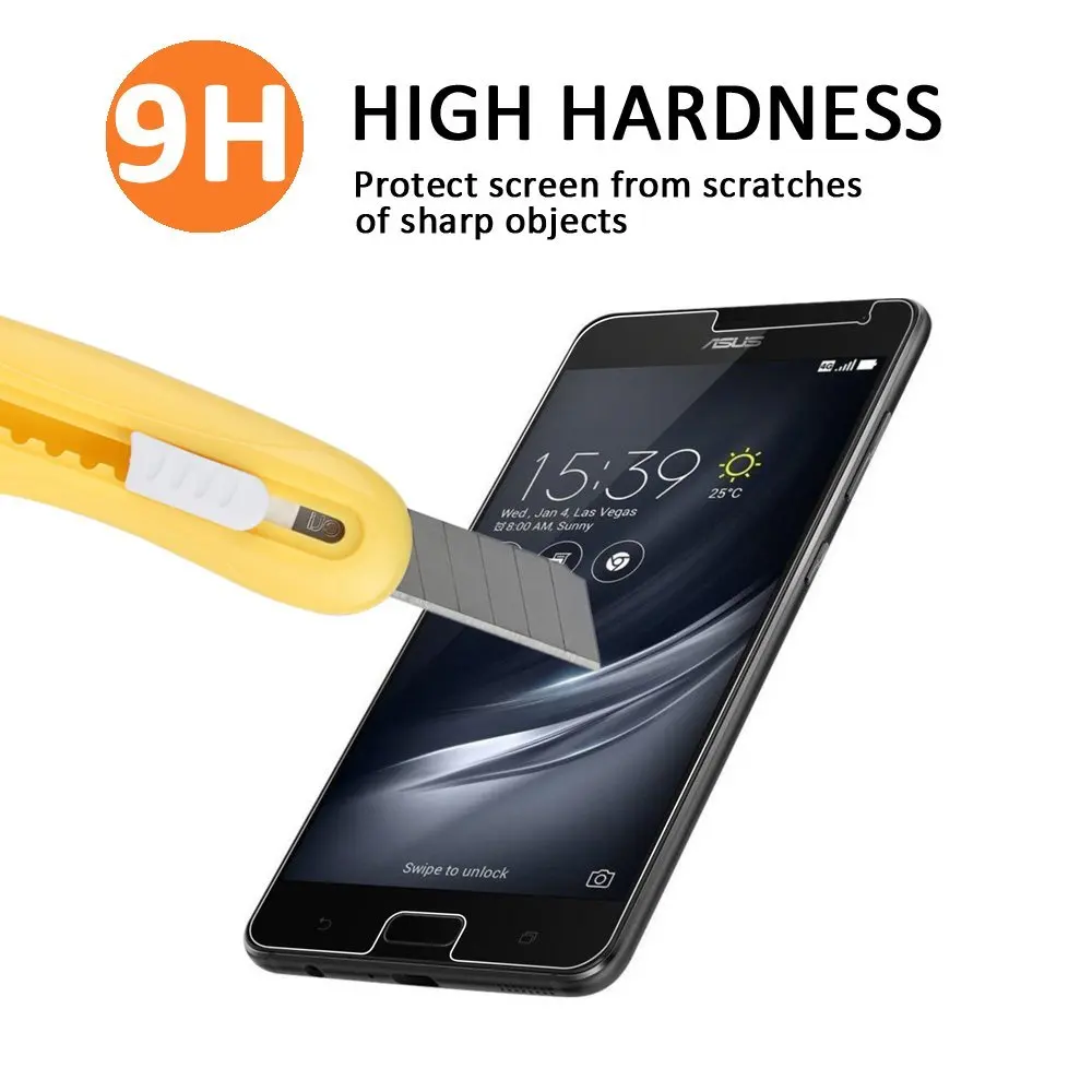 2 шт. Защитное стекло для Asus Zenfone AR ZS571KL закаленное защитная пленка Youthsay|screen protector