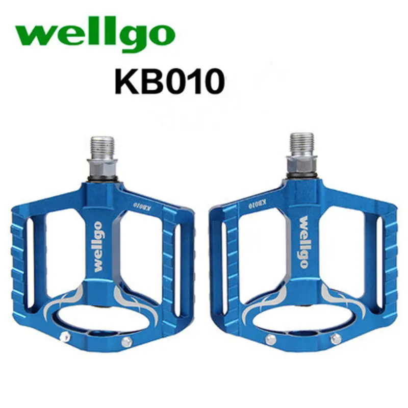 Оригинальные педали для горного велосипеда Wellgo KB010 Mtb из алюминиевого сплава