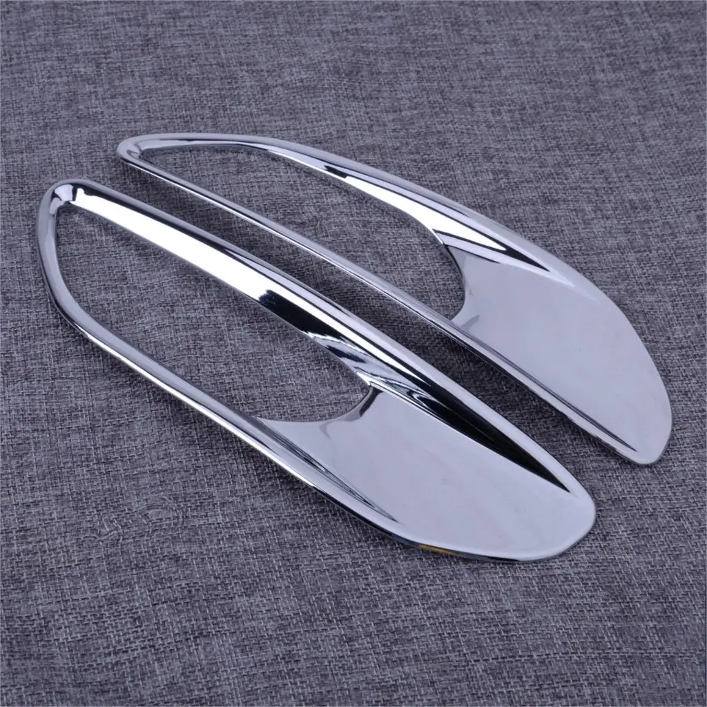 ABS хромированный передний светильник лампа крышка для бега отделка ободок