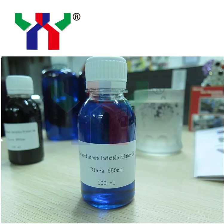 Высококачественные чернила для принтера 650 нм с инфракрасным впитыванием черные