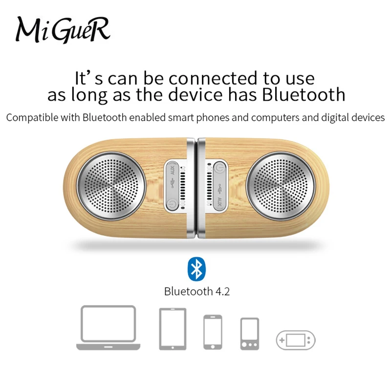 Новый OVEVO Tango D10 двойной беспроводной Bluetooth динамик s мини Магнитный всасывающий