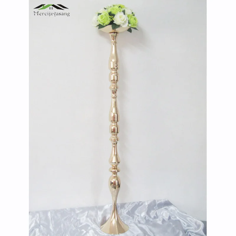 Золотой подсвечник 120 см/48 '' 10 шт./лот|gold candle holders|candle holderscandle holder |