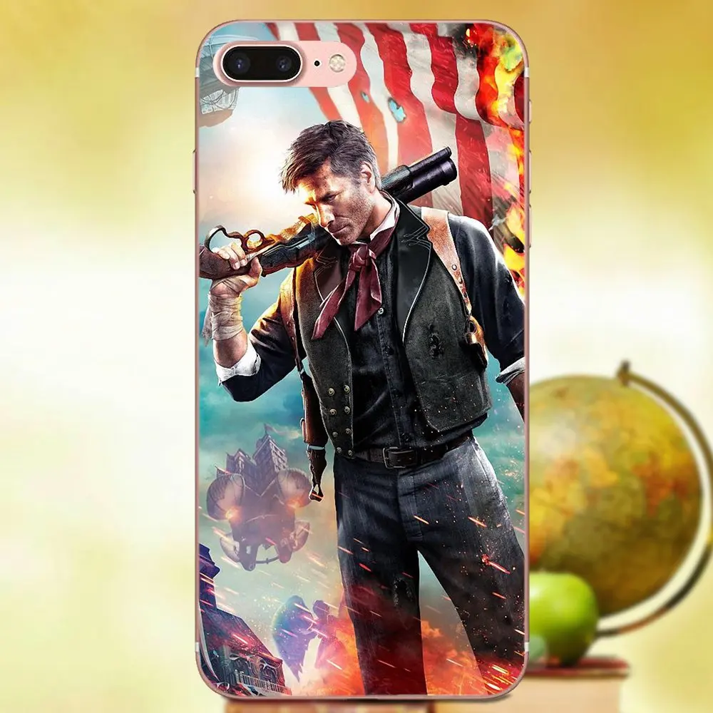 Популярные Роскошные Чехлы для мобильных телефонов Bioshock Shoot Game Xiaomi Mi3 Mi4 Mi4C Mi4i Mi5 Mi