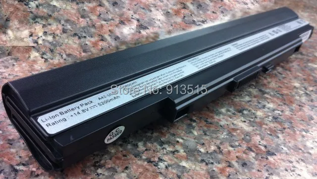 5200 мА/ч, Батарея для Asus U53F U53J U53JC U52F U43F U43J U43JC U33JC U33J UL80Vt UL50Vt UL30 UL50 UL80 A42-UL30 A42-UL50