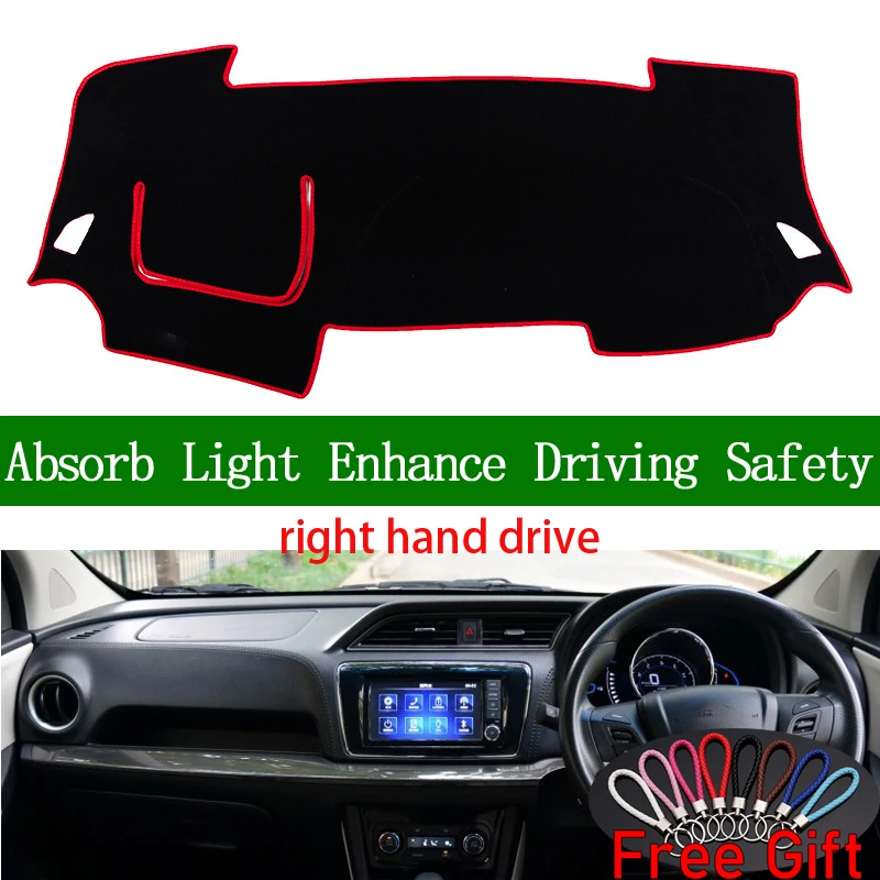 

For Venucia M50V 2017 2018 2019 Right Hand Drive Dashboard Cover Car Stickers Sun Shade Dash Mat Carpet Interior Accessories