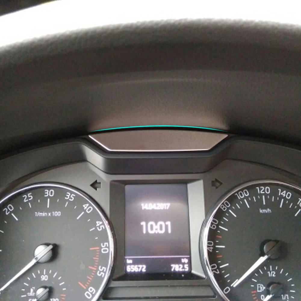 Украшение из нержавеющей стали для приборной панели Skoda Octavia A7 A 7 2015 2016|dashboard