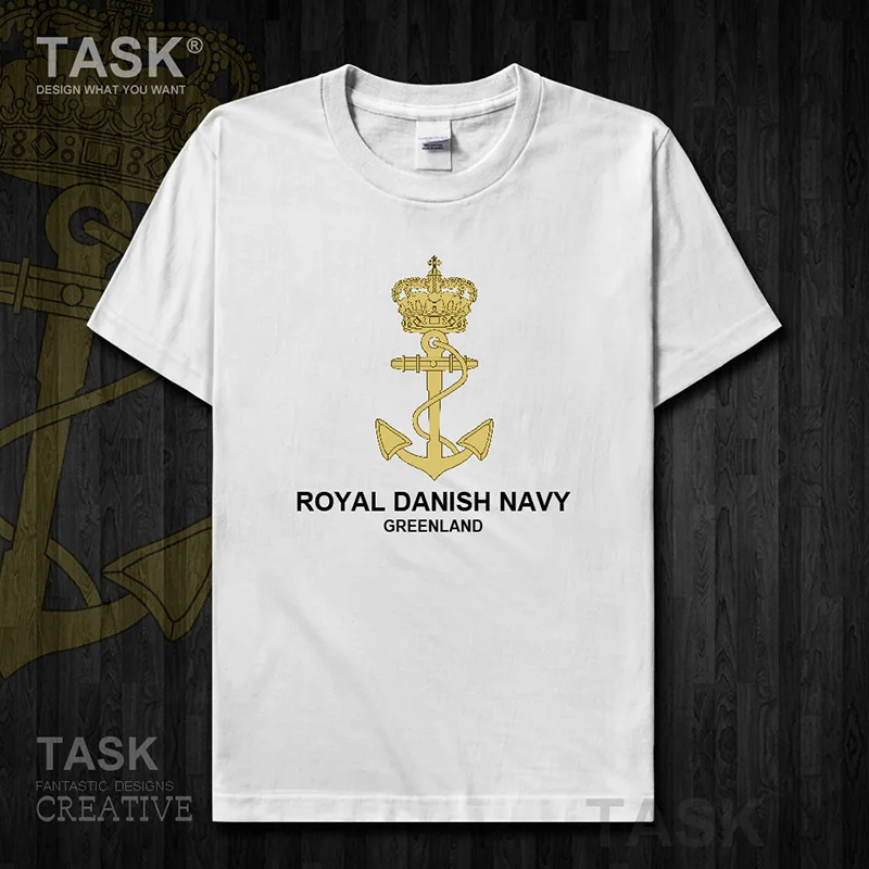 Navy Greenland Military mens t shirt new Tops t-shirt Short sleeve clothes country Army Tactical cotton sports Fashion summer 01 | Мужская