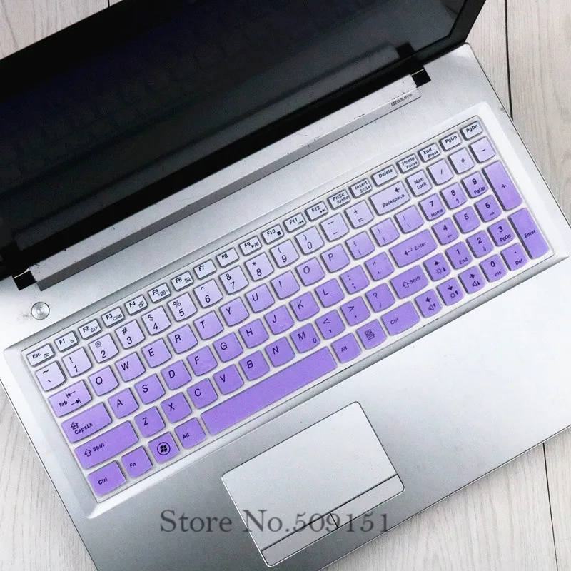 Силиконовый защитный чехол для клавиатуры 15,6 дюймов для lenovo Ideapad 700 700-15 700-17 500S-15 Idea pad 700-15ISK