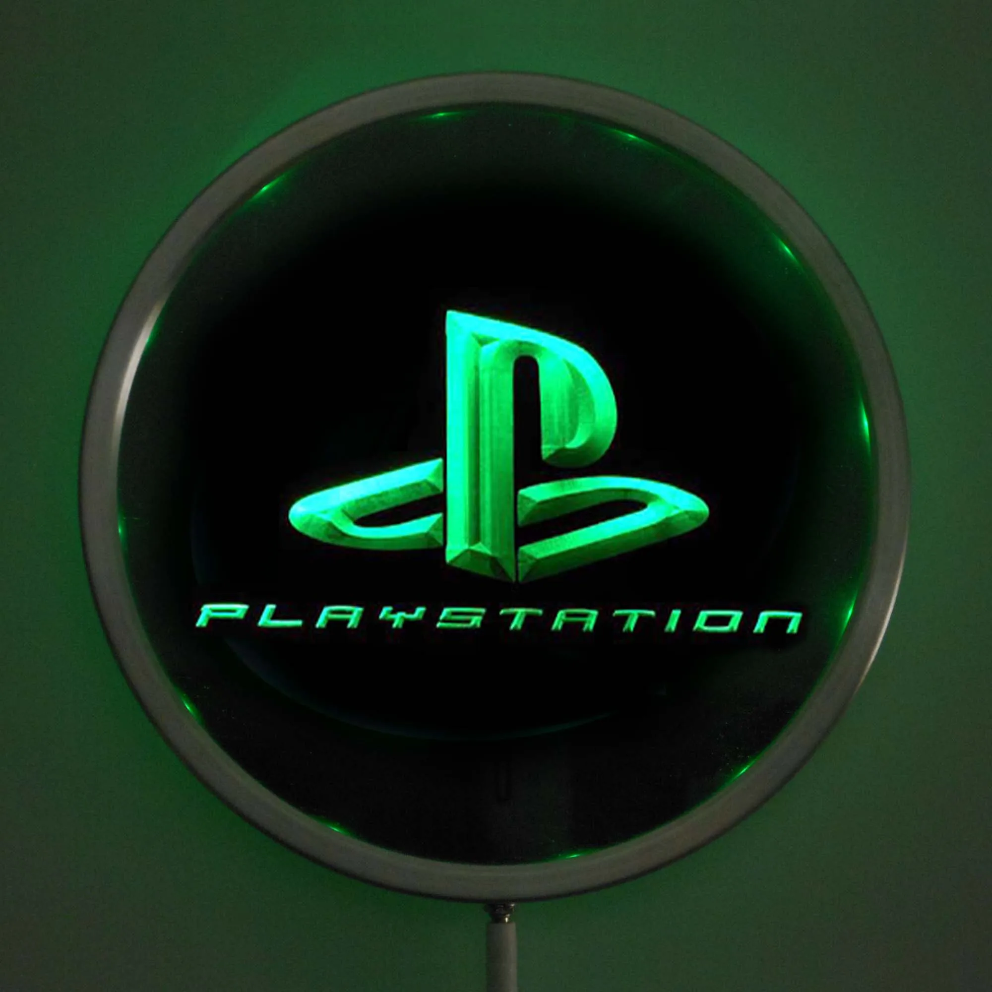 Светодиодная неоновая подсветка rs e0175 PS Playstation Game круглая вывеска 25 см/10 дюймов
