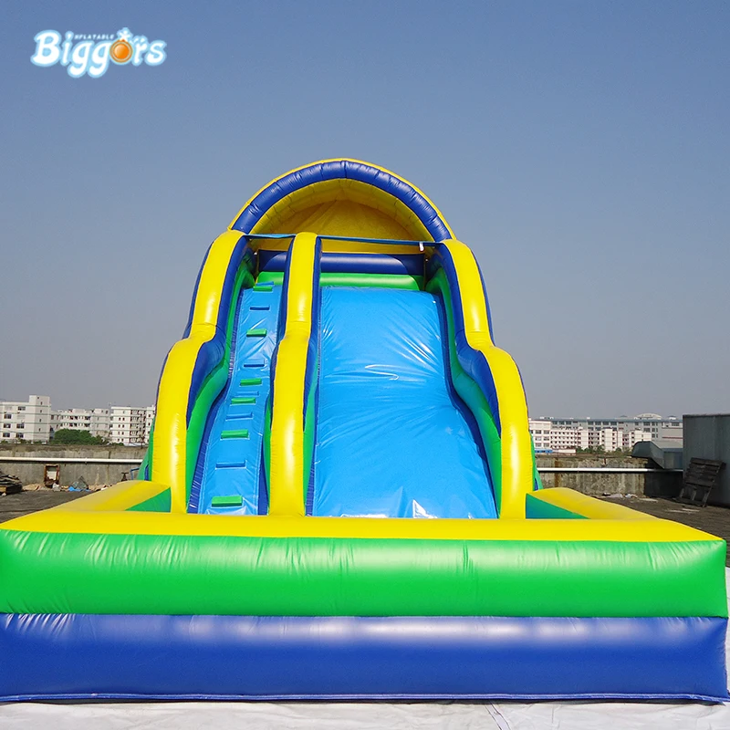 

Commercial Grade Inflatable Water Slide Pool Inflatable Pool Slide For Kids