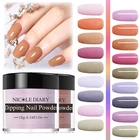 Порошок NICOLE DIARY для ногтей, 10 г, матовые эффекты, украшения для ногтевого дизайна, натуральная сушка без лампы, блестящий хром