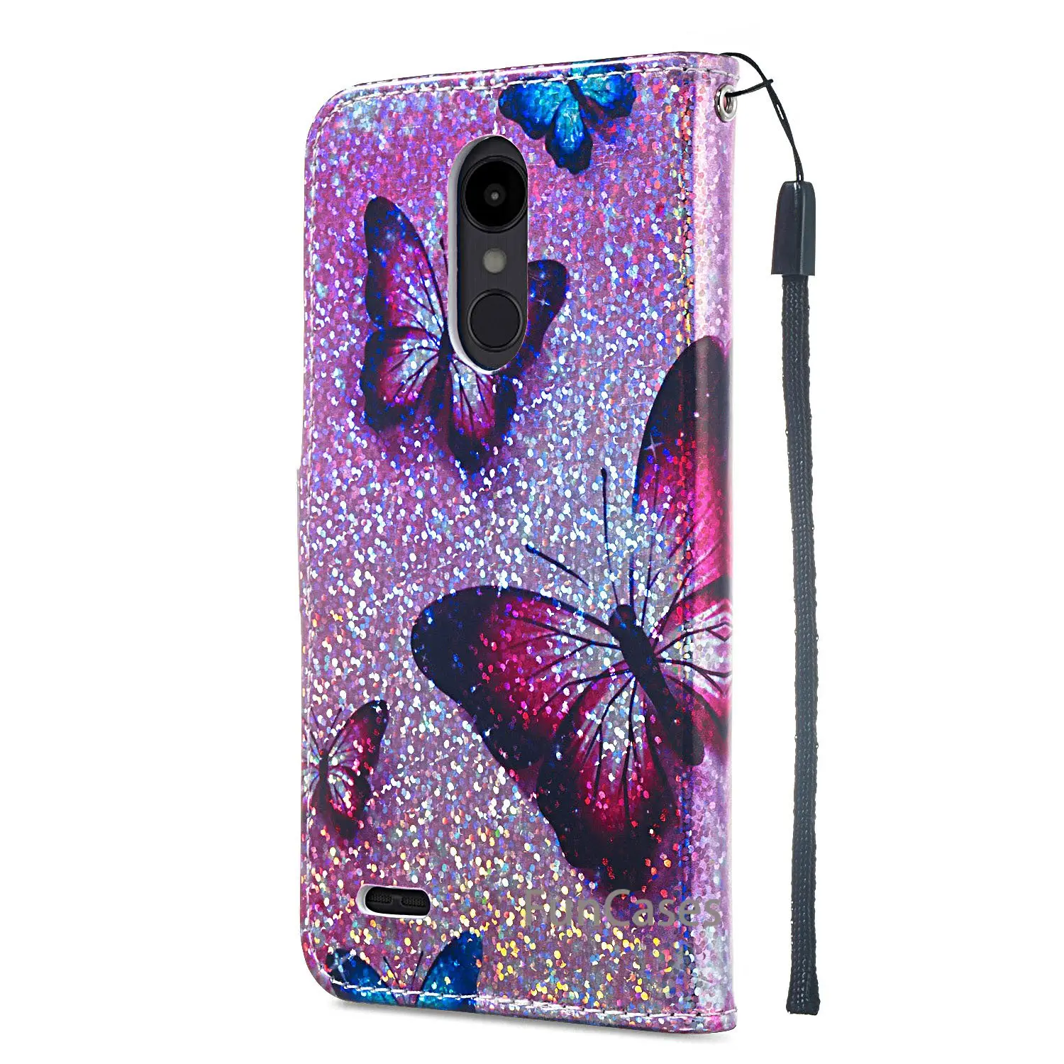 Кожаный чехол для телефона LG lv3 2018 Чехол Флип Бумажник Aristo 2 плюс крышка милый