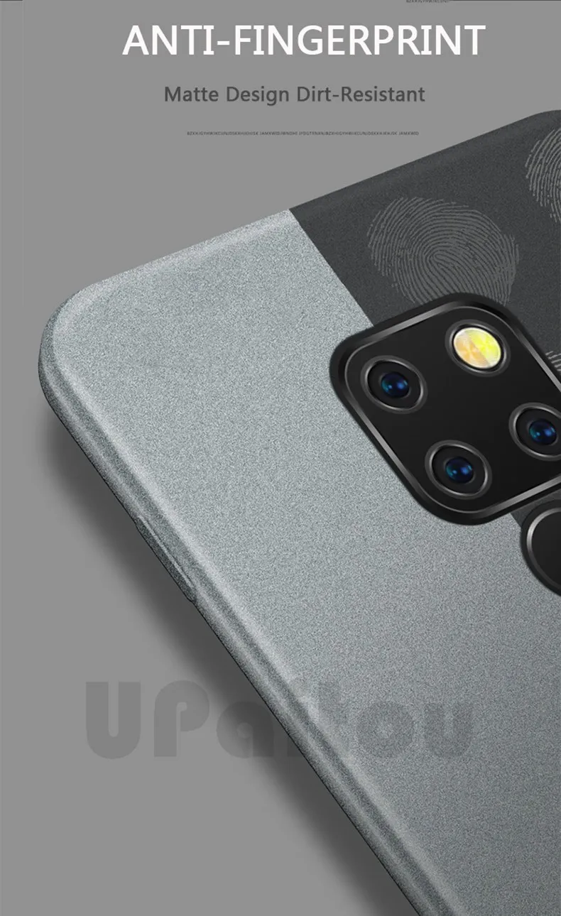 Чехол upaitou для huawei mate 30 20X20 10 mate 20 P30 P20 P10 Plus Pro Lite чехол с защитой от отпечатков пальцев мягкий матовый Ультратонкий чехол из ТПУ