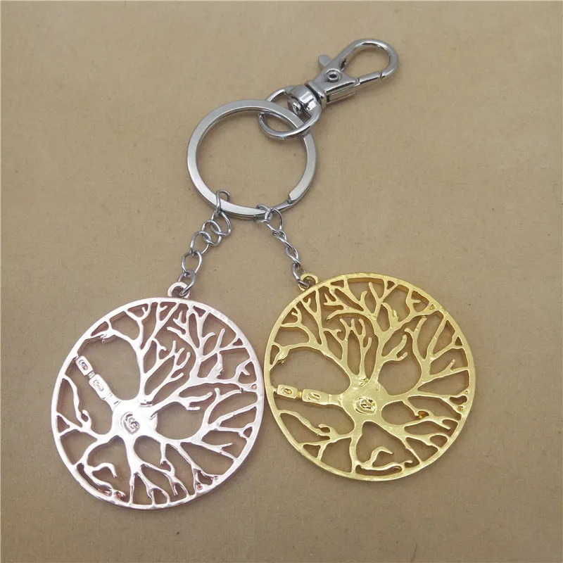Elfin Trendy Brain Cell Neuron in a Circle Key Chains Graduation Gift Tree of Life Psychology Rings Science Biology Jewelry | Украшения и