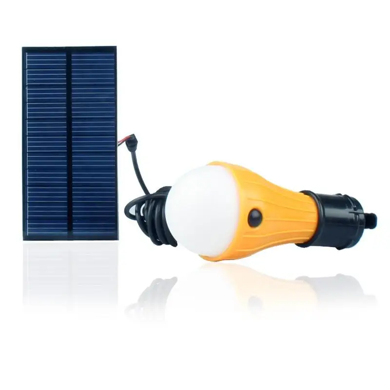 Akdsteel LED солнечной энергии лампы Портативный Водонепроницаемый лампа для