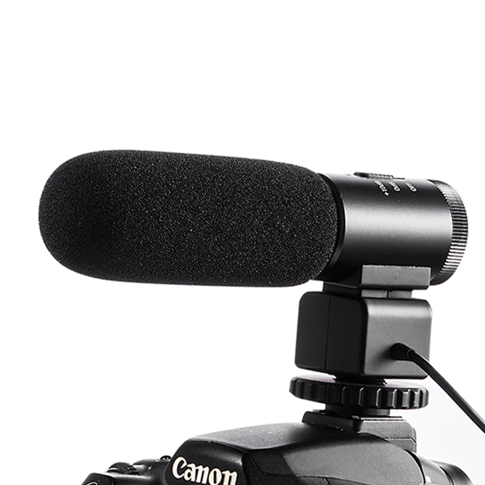 MC 810 DSLR Камера установлен Микрофон профессиональной фотографии Запись микрофон